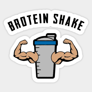 Brotein Shake Sticker